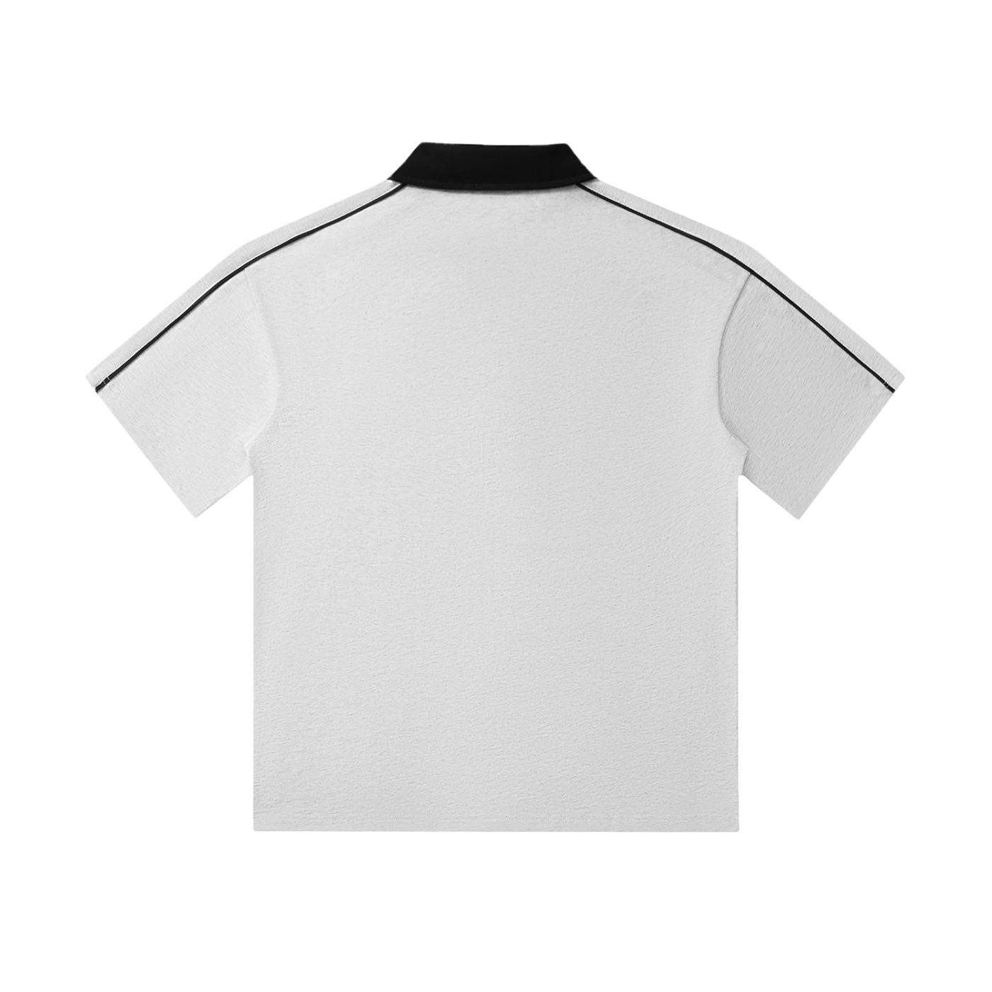 NOIR Contrast Collar Polo Shirt